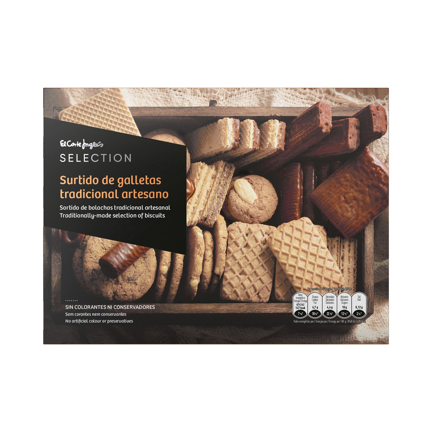 Surtido De Galletas Tradicional Artesano Estuche 400 G