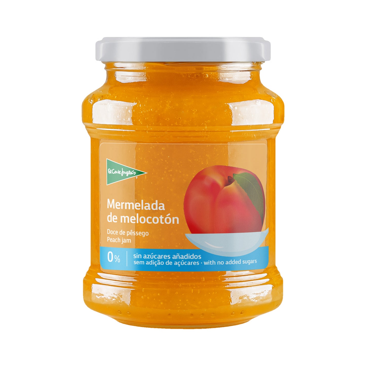 Mermelada De Melocoton Light Sin Azúcares Añadidos Frasco 330 G