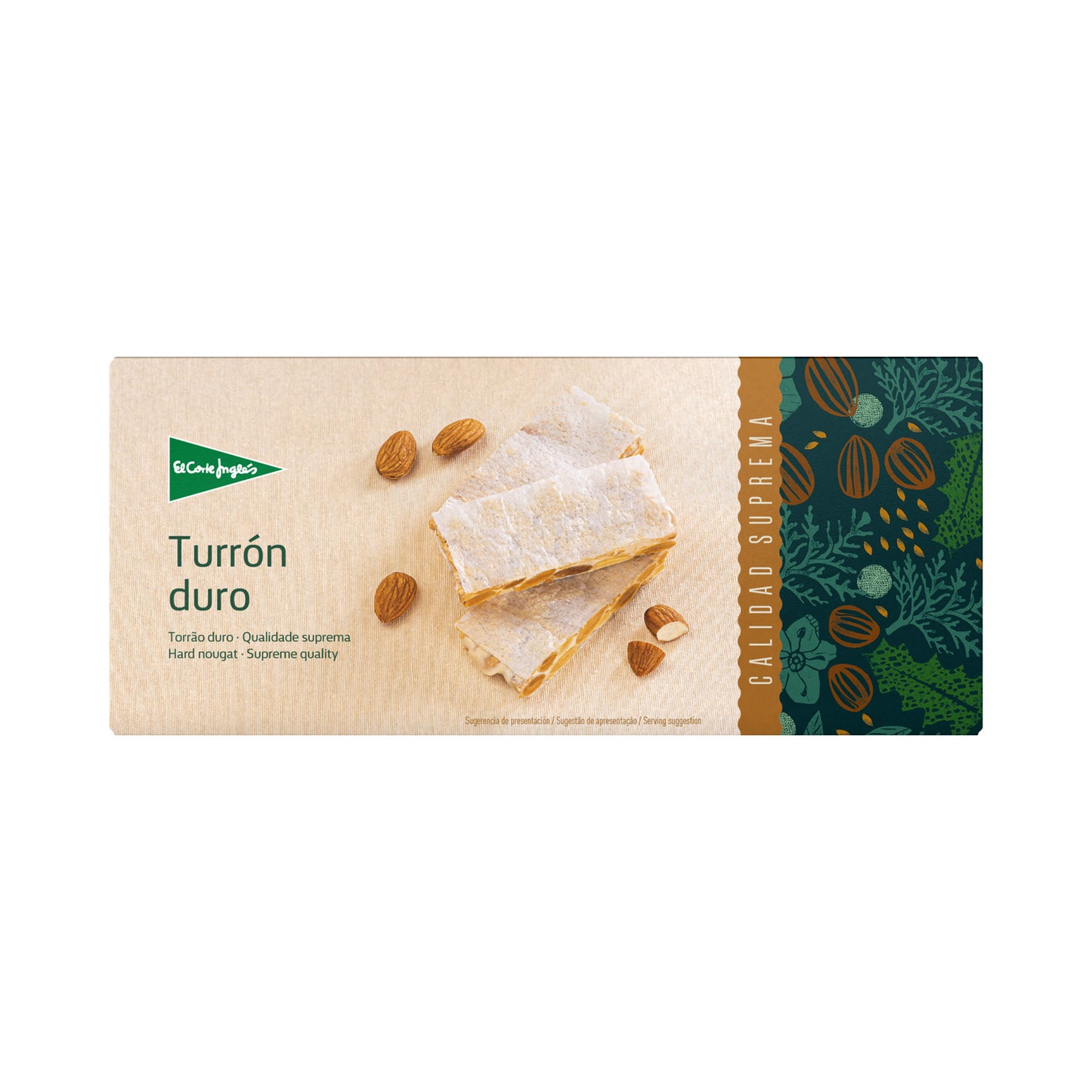 Turrón Duro Calidad Suprema Tableta 250 G