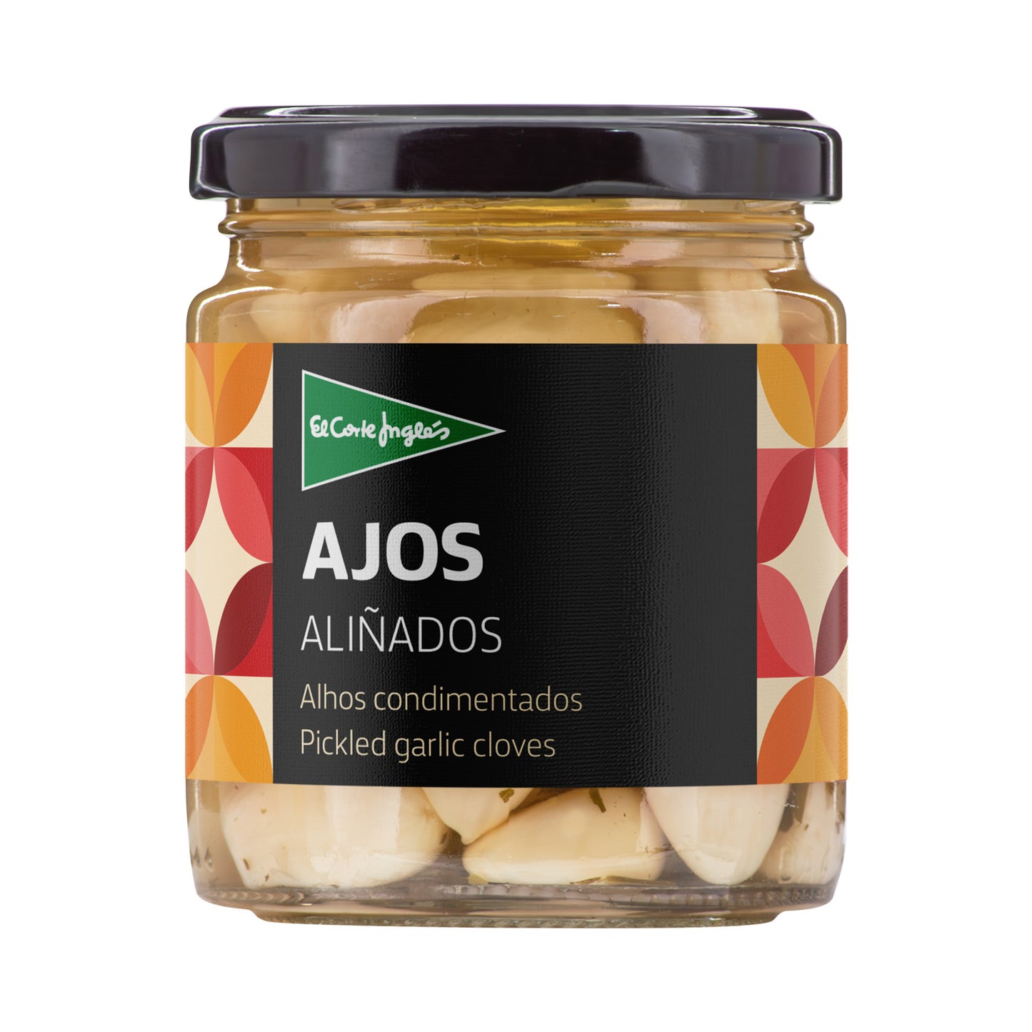 Ajos Aliñados En Vinagre Frasco 150 G Neto Escurrido