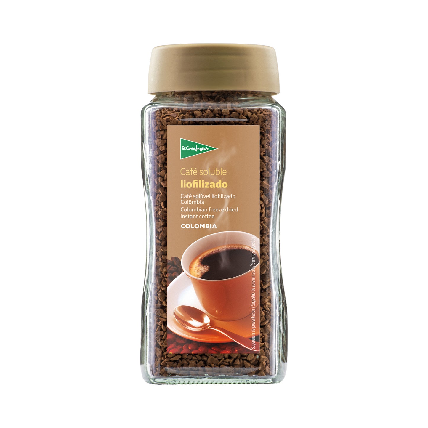 Café Soluble Liofilizado De Colombia Frasco 100 G