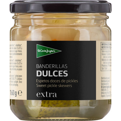 Banderillas Dulces Frasco 160 G Neto Escurrido