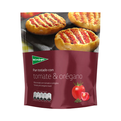 Pan Tostado Con Tomate Y Orégano Bolsa 160 G